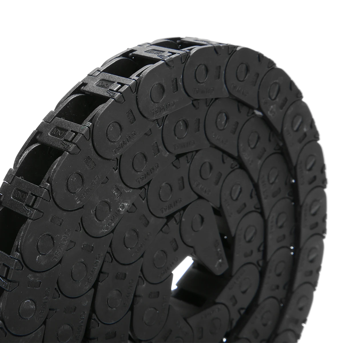 10x11mm 1M Nylon Cable Carrier Drag Chain Nested Wire Carriers Transmission Tank Chains Towline for CNC Router Machine Tools