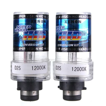 

Durable 2X 35W D2S/D2C Car For HID Replacement Auto Light Source Headlight Lamp Bulb 4300K 5000K 6000K 8000K 10000K 12000K