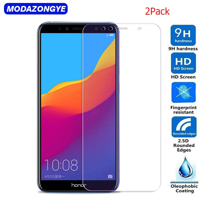 Закаленное стекло для Honor 7C Защита экрана Huawei AUM-L41 5 7 дюйма Защитная пленка Honor7C 2.5D