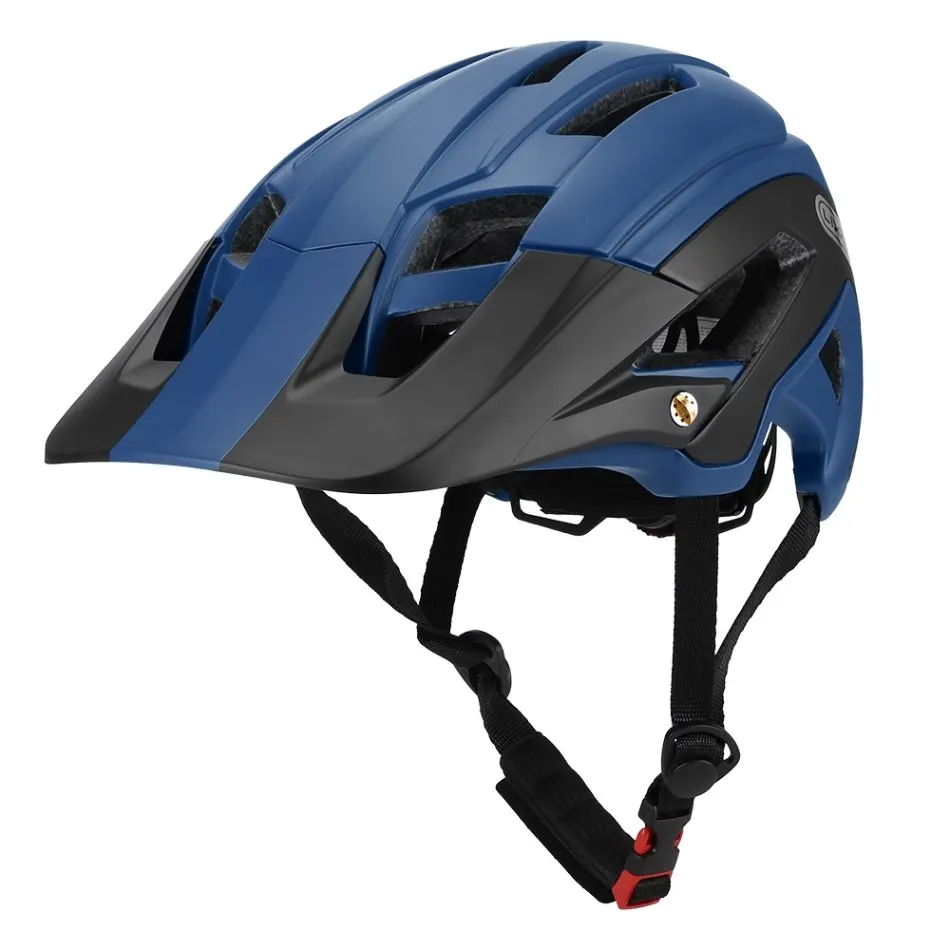 Lixada горный DH велосипедный шлем MTB вниз холм велосипедный шлем сверхлегкий Женский Мужской в форме велосипеда шлем Casco Ciclismo горный - Цвет: Синий
