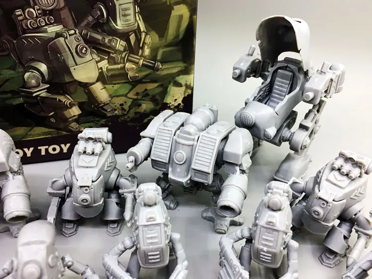 JOYTOY 1/35 набор моделей фигурки роботов мини машина(12/шт) модель игрушки телесного цвета opp сумки