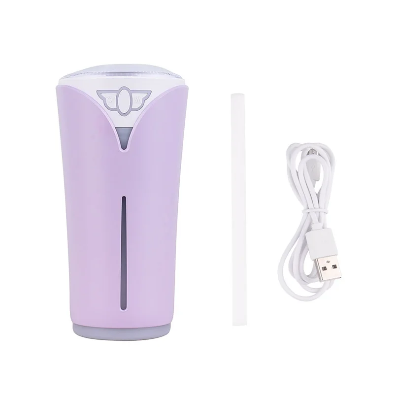 

280mL USB Aroma Essential Oil diffuser Ultrasonic Cool Mist Humidifier Fan Air Purifier LED Night light For Office Home