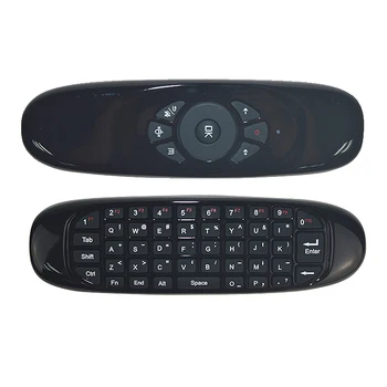 

C120 2.4G air mouse Rechargeable Wireless remote control Keyboard for Android TV Box Computer Russian English Version