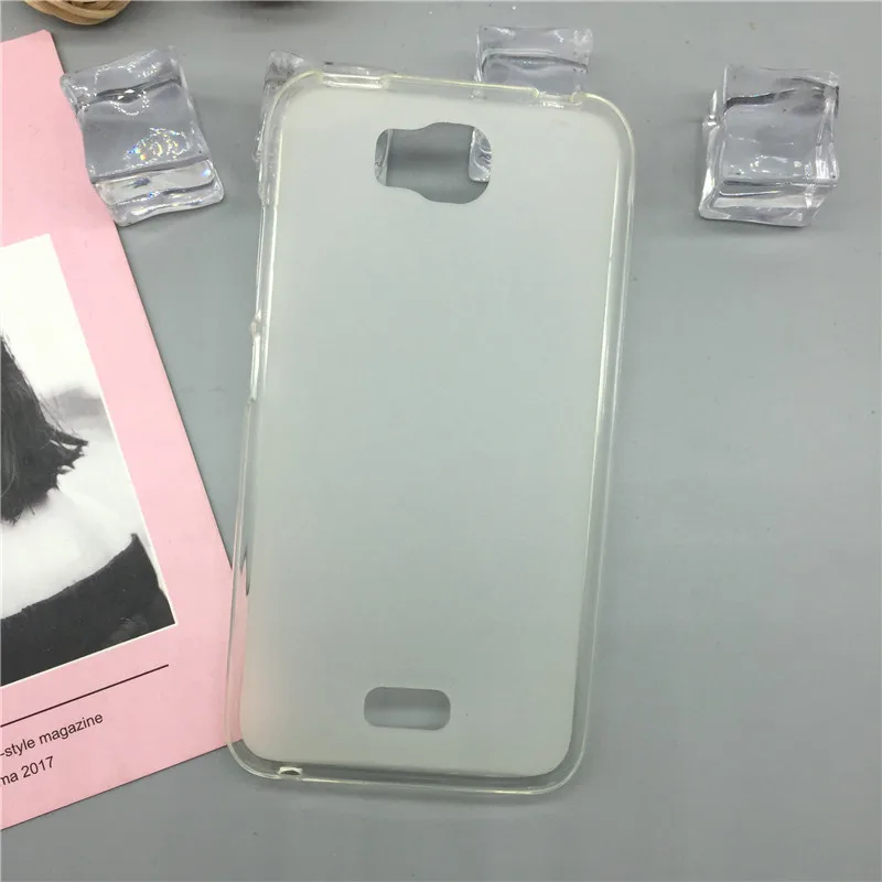 Мягкий силиконовый чехол для телефона huawei Ascend Y541/Honor Bee Y5C Y541-u02 TPU Fundas, защитный чехол, черный чехол s - Цвет: G02 White