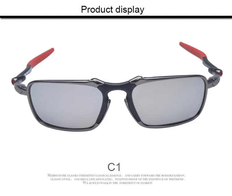 Original Brand Cycling Glass Polarized Sunglasses Alloy Frame Cycling Eyewear With Logo oculos de sol OO6020