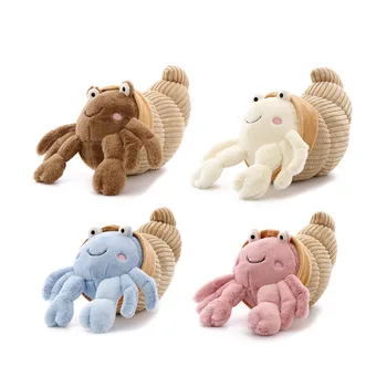 

New Funny Monster Pillows Simulation Hermit Crab Plush Dolls Decorative Cushion Throw Pillow With Inner Home Decor Sofa