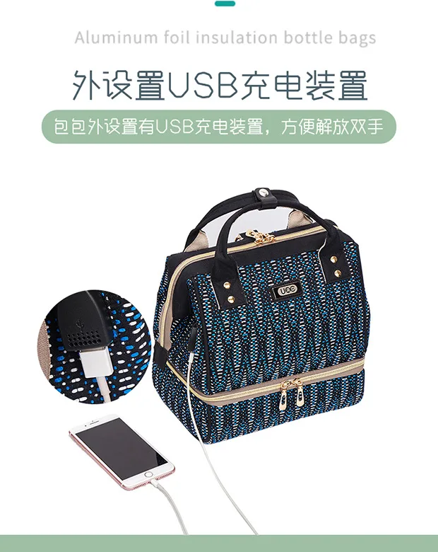 Матери комплект для новорожденного молоко рюкзак USB подгузник сумка Детские сумки для мам к Больничная сумка для детей для беременных Товары