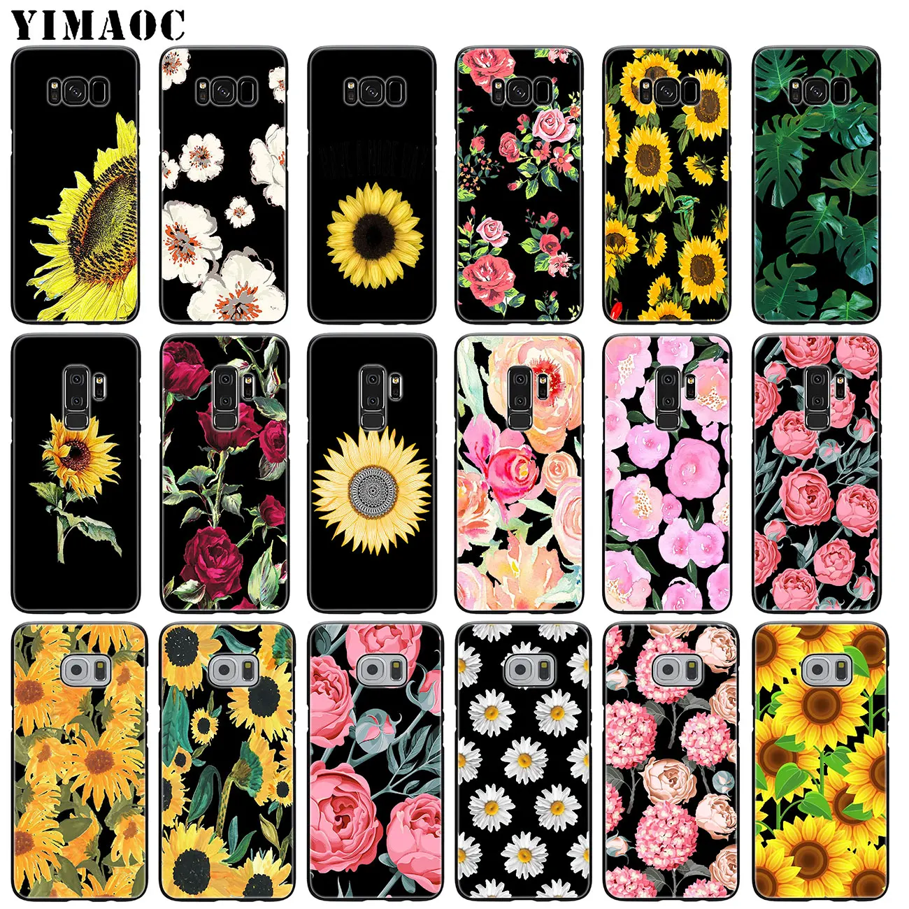 Мягкий силиконовый чехол YIMAOC для Samsung Galaxy S10 S9 S8 Plus S6 S7 Edge S10e|Бамперы| |