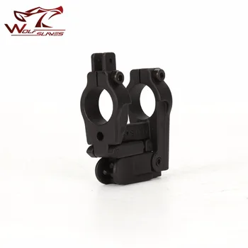 

Outdoor Bike Seatpost Tactical Military Folding Front Rear Sight Set ARMS Gear Fits Airsoft Gun Rifle CS Wargame Accessories