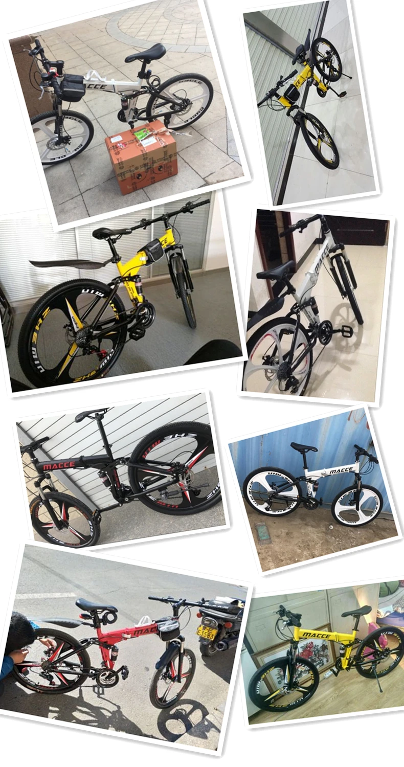 New brand 24/26 inch wheel carbon steel 21/24/27 speed mountain bike outdoor downhill BTX bicicleta disc brake folding bicycle