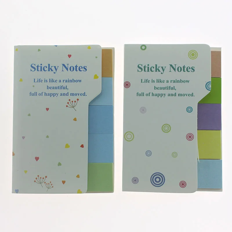 

10 Pcs Lytwtw's Rainbow Kawaii Cute Korean Sticky Notes Creative Stationery Notepad Filofax Memo Pads Office Supplies School