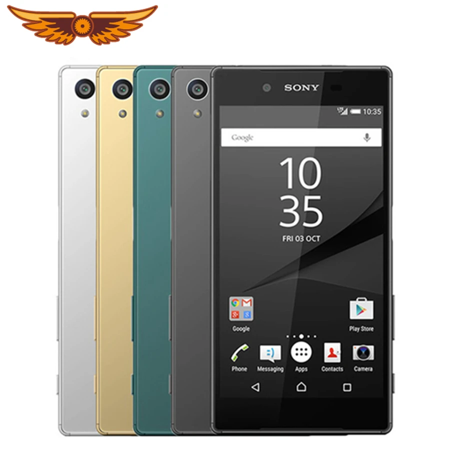 Оригинальный разблокированный sony Xperia Z5 E6653 GSM WCDMA 5 2 дюймов 4 аппарат не привязан к