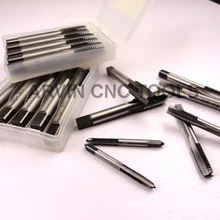 6 шт. ручная проборка нитей M8~ M12 Резьбовая Метрическая Вилки краны ручной винторезы