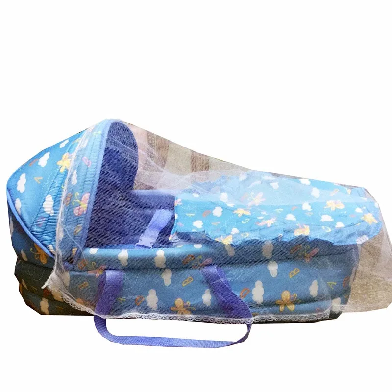 Детская кровать Портативный детская кроватка удобная кровать новорожденных путешествия кроватка-колыбель безопасности детской люльки