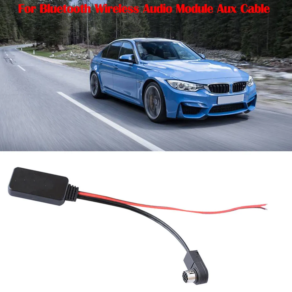 Автомобильный стерео музыкальный интерфейс Bluetooth беспроводной аудио модуль Aux кабель адаптер Комплект для Alpine KCA-121B AI-NET телефон Receiv Jun5