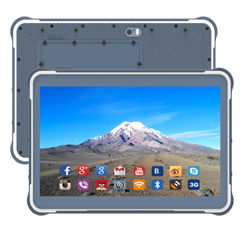 Прочный планшет 10,1 дюймов Прочный планшет Android 7,0 автономный аккумулятор 4G LTE камера 5 м 13 м промышленные прочные планшеты ПК
