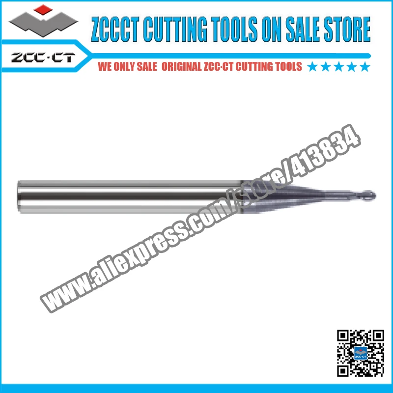 

ZCCCT cutting tools cnc milling cutter solid carbide end mills 1 pack for dental lab