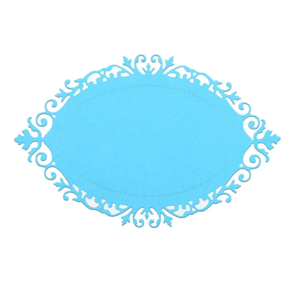 6pcs oval metal cutting dies stencil scrapbook album paper embossing craft *BL~ 6pcs oval metal cutting dies stencil scrapbook album paper embossing craft *BL~
