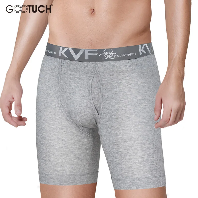 

Men's Cotton Underwear Boxer shorts Elastic Breathable Homme Calzoncillos Underpants Ropa Interior Hombre Plus Size Long Boxer