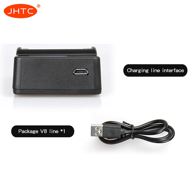 Jhtc USB Батарея Зарядное устройство BN-VF808 BN-VF808U BN-VF815 BN-VF823 BNVF808 VF808 для JVC GZ-MG130 GZ-MG131 MG132 MG133 Li-Ion Батарея