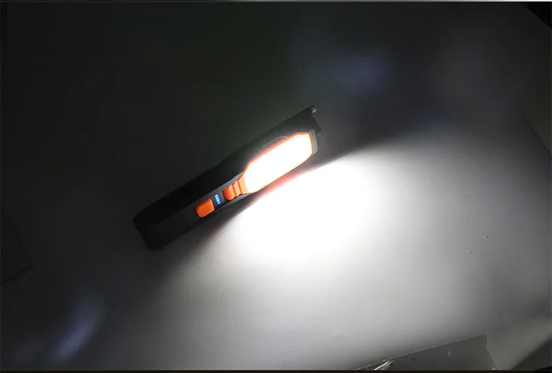 ZK20 COB светодиодный рабочий USB Перезаряжаемый гибкий магнитный контрольный светильник, мигающий светильник, Аварийный Рабочий светильник, Прямая поставка