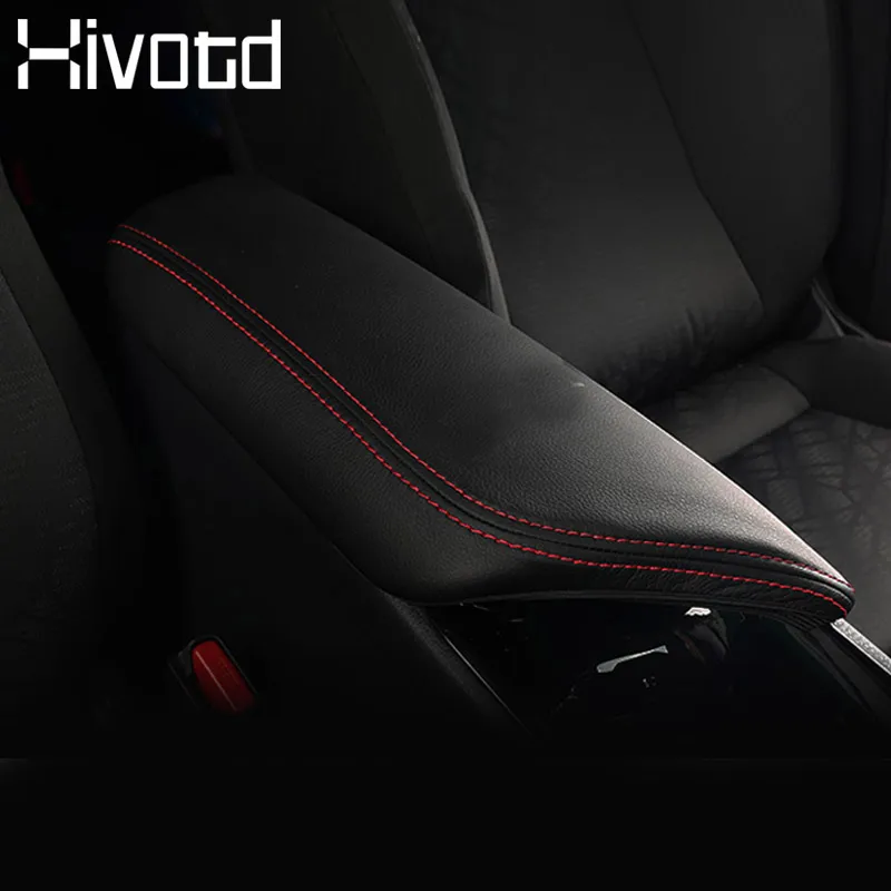 Hivotd для Toyota CHR C-HR CH R автомобильные аксессуары интерьер подлокотник коробка крышка Центральная ручная коробка крышка защитная подушка крышка внутренние модифицированные