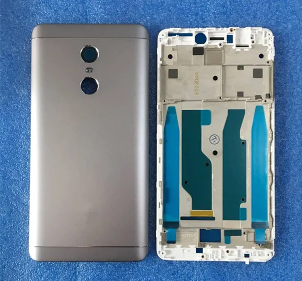 

Axisinternational For 5.5" Xiaomi redmi note 4X note 4 Global Version Snapdragon Front middle frame+Battery Back Cover case