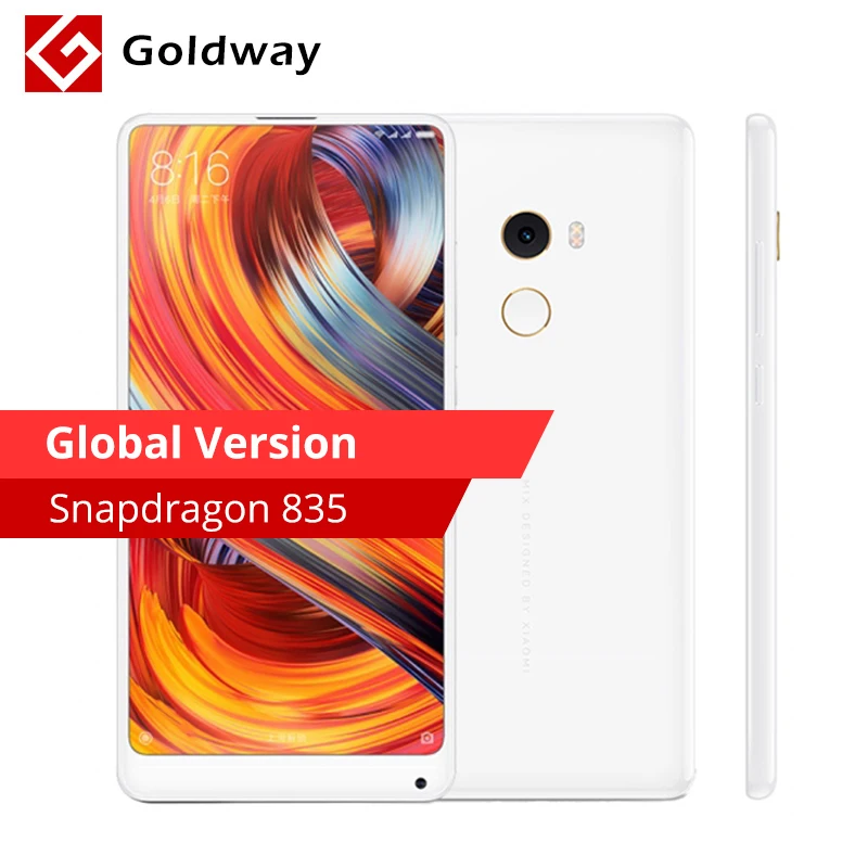 Глобальный Версия Оригинал Xiaomi mi x 2 x2 мобильный телефон 8 GB Оперативная память 128