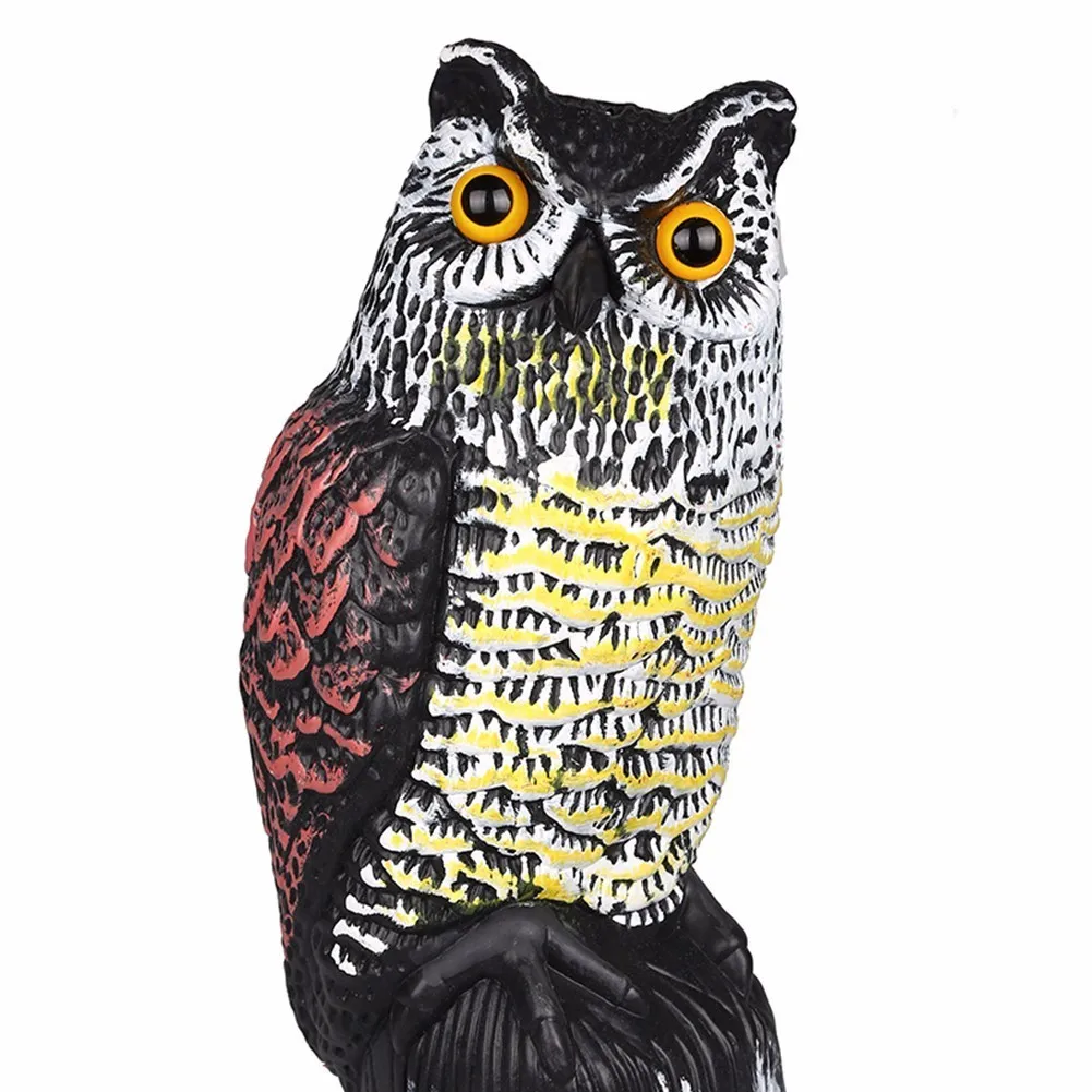1Pc Simulation Owl Decoy Garden Yard Lawn Scarer Scarecrow Weed Pest Sparrow Bird Control Decoration 1Pc Simulation Owl Decoy Garden Yard Lawn Scarer Scarecrow Weed Pest Sparrow Bird Control Decoration