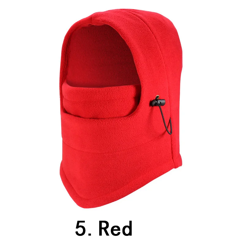 Новое поступление, теплая флисовая маска для лица, Балаклава, капюшон Swat Bike Wind, зимние ветрозащитные и песочные шапочки - Цвет: 5