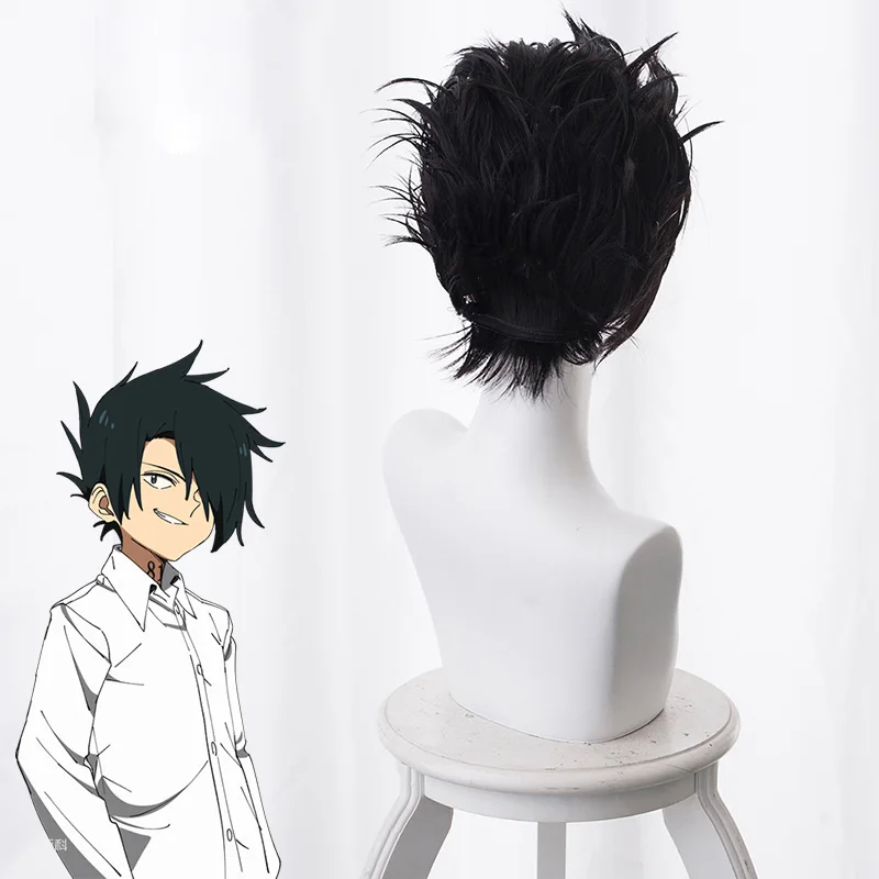 Парик для косплея Yakusoku no Neverland с обещанным недержанным норманом головной убор на