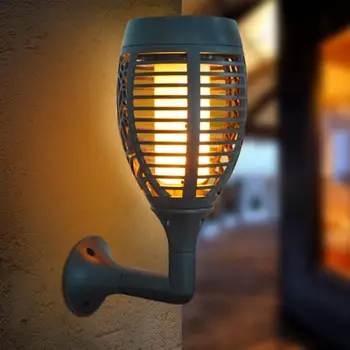 

96 LED Solar Flame Lamp Flickering solar Garden light Outdoor IP65 Waterproof Yard Torch Light Courtyard Night Light