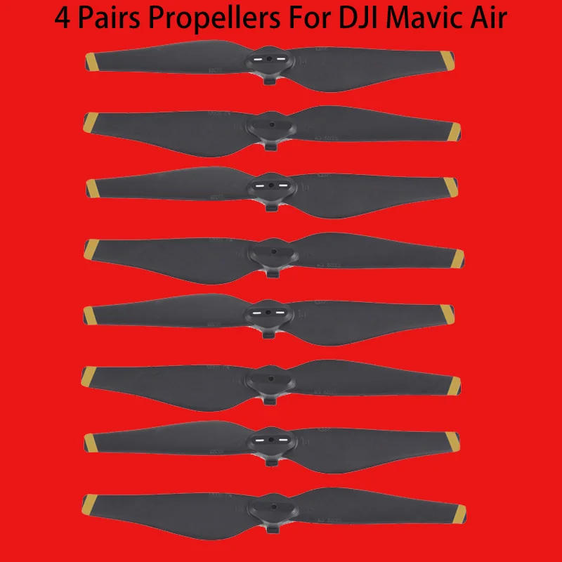 New Arrival 4 pair 8 pcs 5332S Props for DJI Mavic Air Propeller Blade prop for