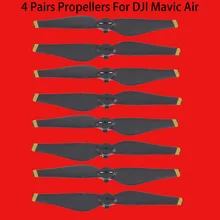 New Arrival 4 pair 8 pcs 5332S Props for DJI Mavic Air Propeller Blade prop for