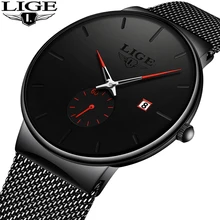 Мужские Ультра тонкие часы мужские часы люксовый бренд подарок мужские бизнес-часы кварцевые наручные часы для мужчин Relogio Masculino