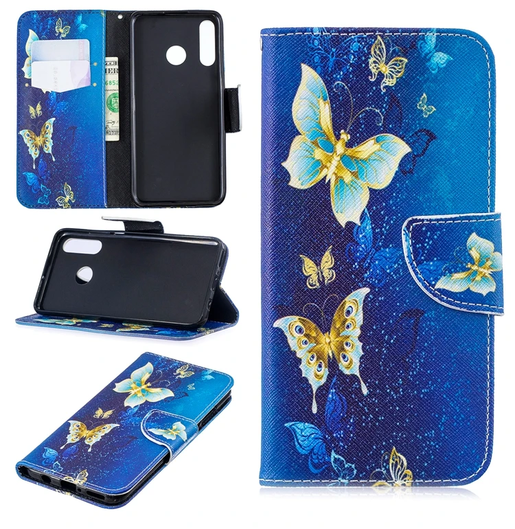 Чехол для телефона Etui для Coque huawei P30 Lite чехол Роскошный Сова кожаный чехол-бумажник с откидной крышкой для Huwawei P30 Lite P30Lite Capinha huawei