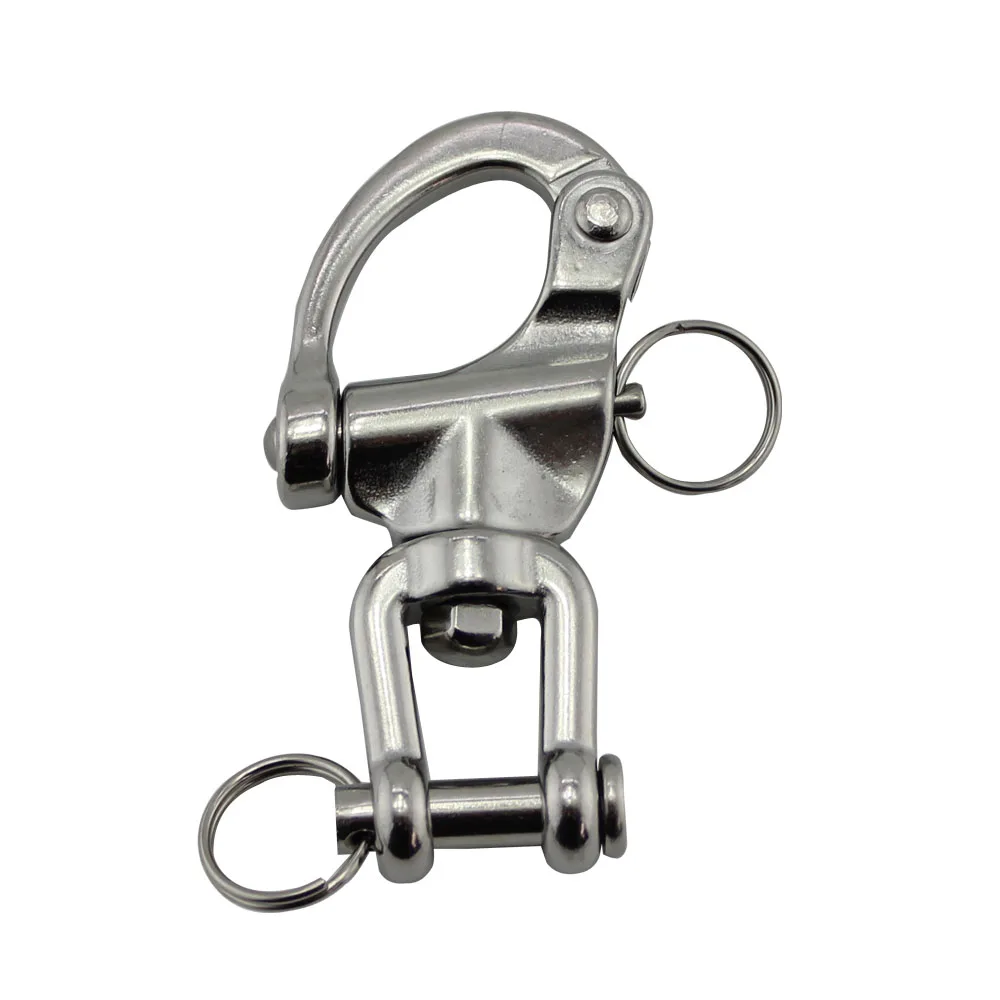 

Jaw Swivel Snap Tack Shackle for Sailboat - Stainless Steel