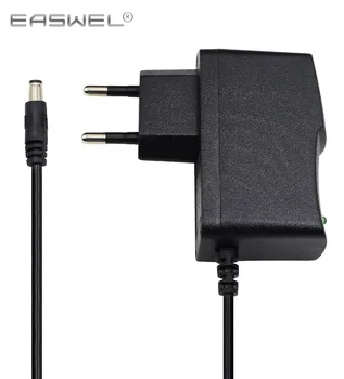 

50pcs US EU UK 9V 300mA 1A 1000mA AC to DC Power Adapter Supply Converter 5.5*2.5mm Center Negative Pole of 5.5*2.1mm Plug