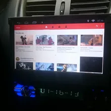 1 Дин dvd-плеер Android 4.4.4 моторизованный Съемная 1080 P видео HD Сенсорный экран automotivo стерео