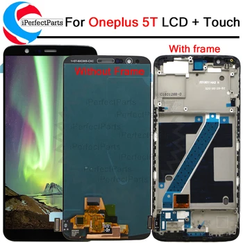 

6.1" For Oneplus 5T A5010 LCD display + Touch Screen Digitizer Premium Assembly Replacement for One Plus five T LCD display