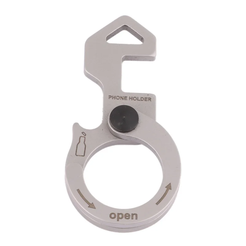 

Camping Carabiner Climbing EDC Gadget Multi-function Outdoor Stainless Steel Carabiner Key Ring Climbing Emergency Equipment
