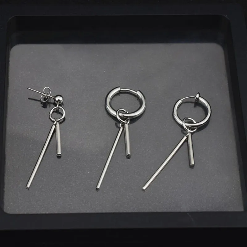 

KPOP DNA Korean Fashion Tassel Earrings For Men Women Korea JIMIN Stud Earrings Statement Jewelry Exquisite Gift Wholesale