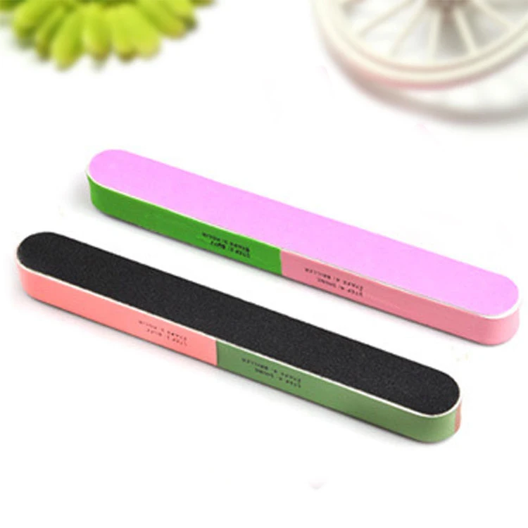 Article Nail File Of The Six Sides Frosted Professional Manicure Tools