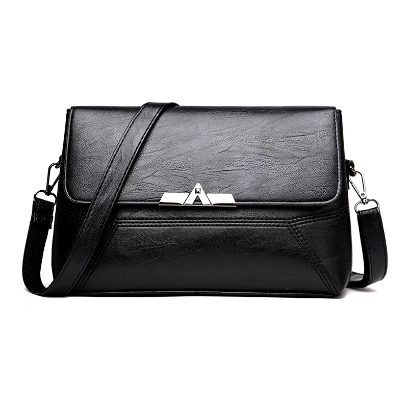 Latest New Fashion Brand V Word Women Black Red Shoulder & Crossbody ...