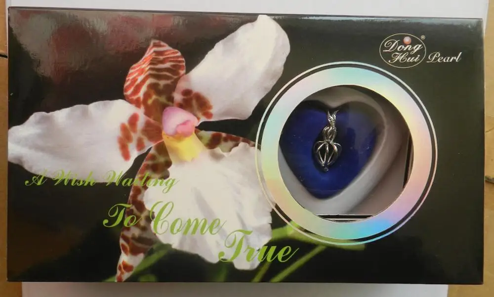 

Free shipping 10 Set Love Wish Pearl Necklace Set Oyster Drop Pendant