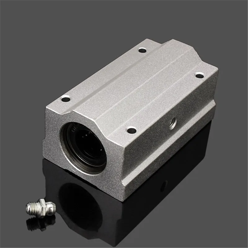 SULEVE New 1PC SCS8/10/12/16/20LUU Steel Aluminum Linear Motion Ball