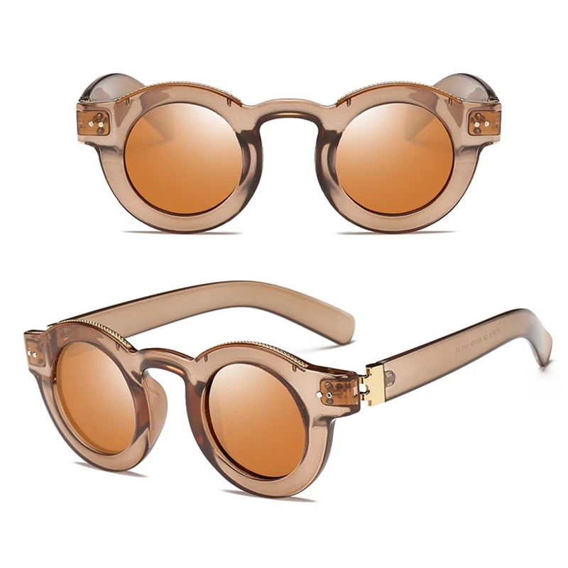 Natuwe & Co 2018 Винтаж круглые поляризованные солнцезащитные очки Для женщин Для мужчин UV400 очки тренд Стиль