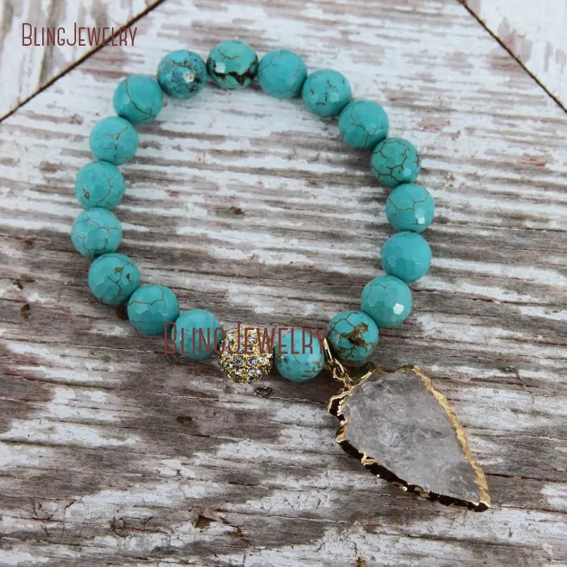 20181201-BM17426-Latest  Arrowhead Clear Crystal Bracelet On Sale_21