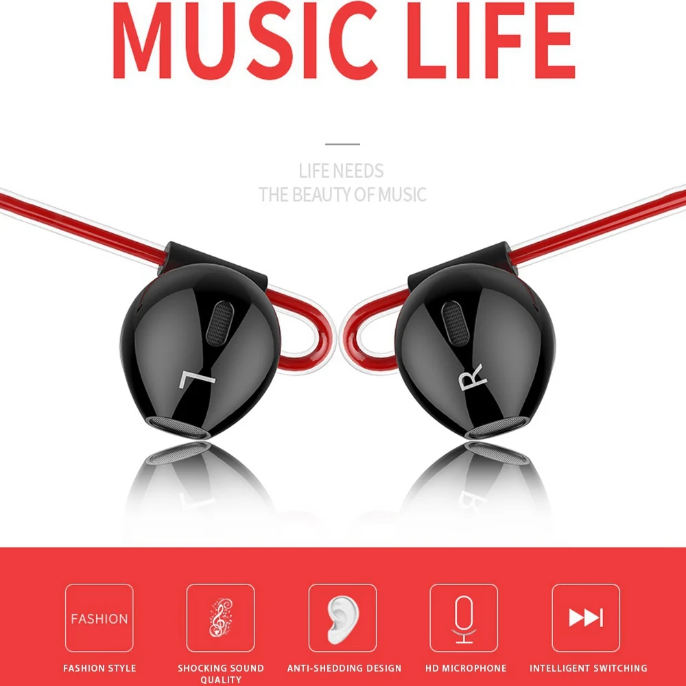KISSCASE 3 5 мм проводные наушники управления для iPhone samsung Xiaomi huawei с микрофоном auriculares