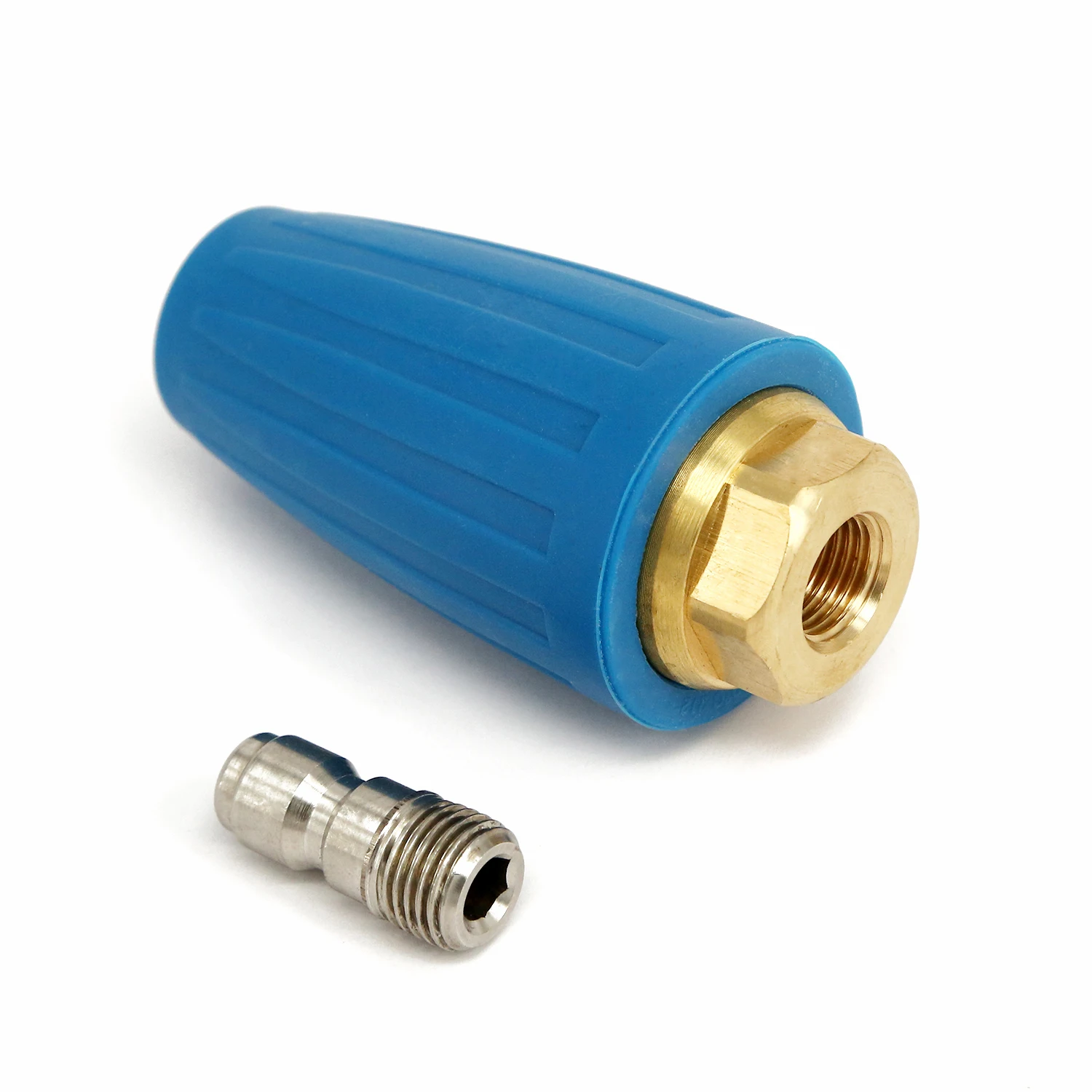 

Pressure Washer Rotating Turbo Nozzle 4000 PSI 1/4" Quick Connect 2.5/3.0/3.5/4